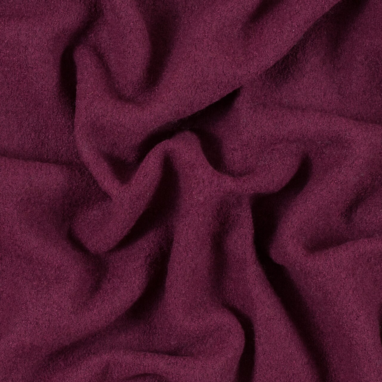 1 Yard Boiled Wool Coating Fabric - Amaranth Purple - Ketil Collection